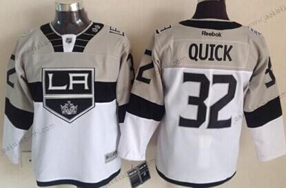 Lasten Los Angeles Kings #32 Jonathan Quick 2015 Stadium Series Harmaa #2 Valkoinen Paita