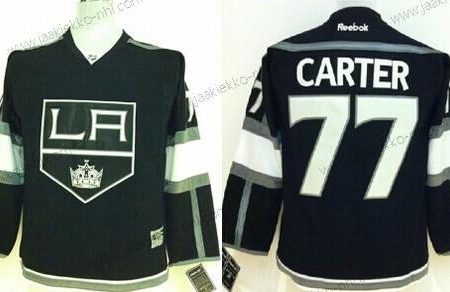 Lasten Los Angeles Kings #77 Jeff Carter Musta Paita