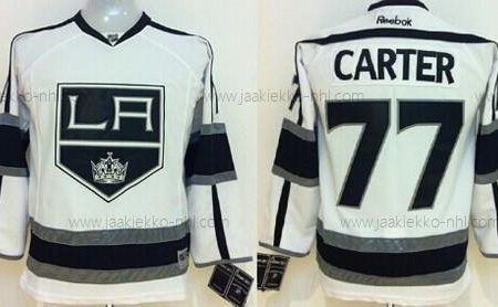 Lasten Los Angeles Kings #77 Jeff Carter Valkoinen Paita