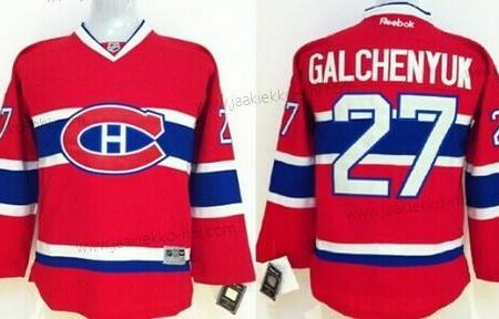 Lasten Montreal Canadiens #27 Alex Galchenyuk Punainen Paita