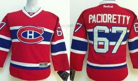 Lasten Montreal Canadiens #67 Max Pacioretty Punainen Paita