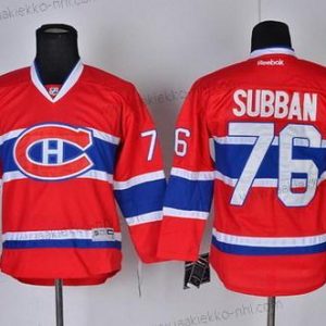 Lasten Montreal Canadiens #76 P.K. Subban Punainen Paita