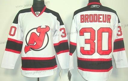 Lasten New Jersey Devils #30 Martin Brodeur Valkoinen Paita