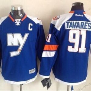 Lasten New York Islanders #91 John Tavares 2014 Stadium Series Sininen Paita