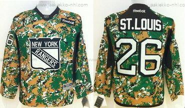 Lasten New York Rangers #26 Martin St. Louis 2014 Maastokuvio Paita