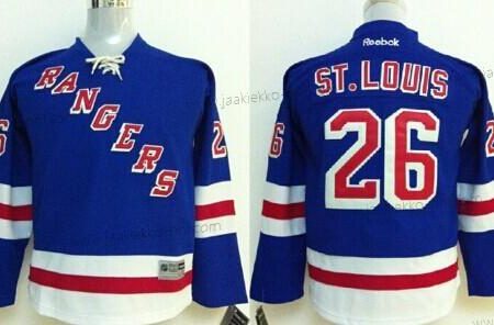 Lasten New York Rangers #26 Martin St. Louis Sininen Paita