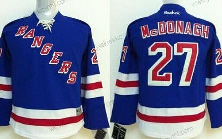 Lasten New York Rangers #27 Ryan Mcdonagh Sininen Paita