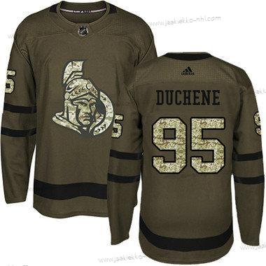 Lasten Ottawa Senators 95 Matt Duchene Vihreä Salute to Service Ommeltu NHL Paita