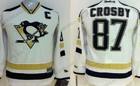 Lasten Pittsburgh Penguins #87 Sidney Crosby 2014 Stadium Series Valkoinen Paita