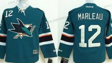 Lasten San Jose Sharks #12 Patrick Marleau 2014 Sininen Paita