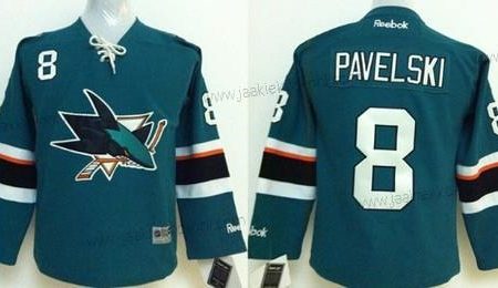 Lasten San Jose Sharks #8 Joe Pavelski 2014 Sininen Paita