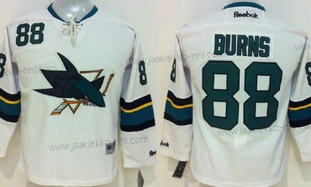 Lasten San Jose Sharks #88 Brent Burns 2014 Valkoinen Paita