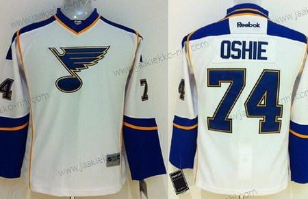 Lasten St. Louis Blues #74 T. J. Oshie Valkoinen Paita