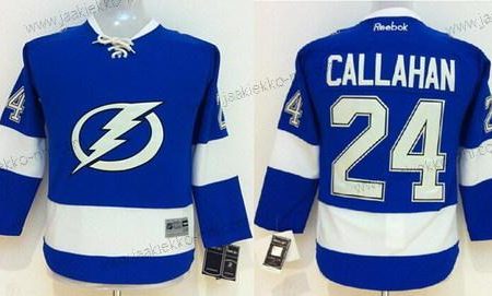 Lasten Tampa Bay Lightning #24 Ryan Callahan New Valkoinen Paita