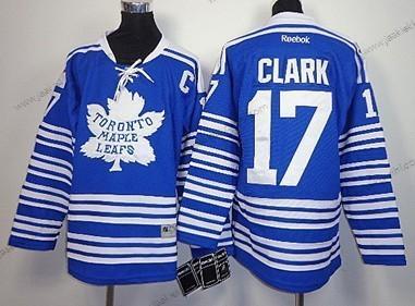 Lasten Toronto Maple Leafs #17 Wendel Clark 2014 Talvi Klassinen Sininen Paita