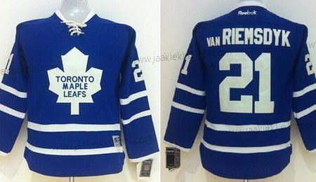 Lasten Toronto Maple Leafs #21 James Van Riemsdyk Sininen Paita