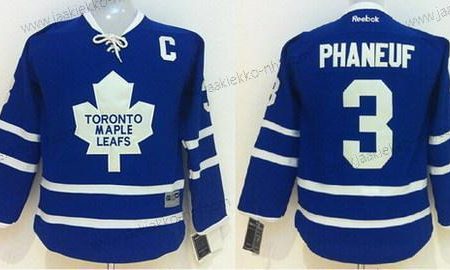 Lasten Toronto Maple Leafs #3 Dion Phaneuf Sininen Paita