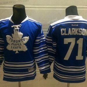 Lasten Toronto Maple Leafs #71 David Clarkson 2014 Talvi Klassinen Sininen Paita