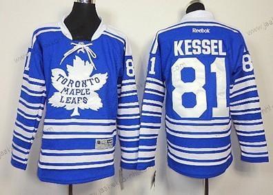 Lasten Toronto Maple Leafs #81 Phil Kessel 2014 Talvi Klassinen Sininen Paita