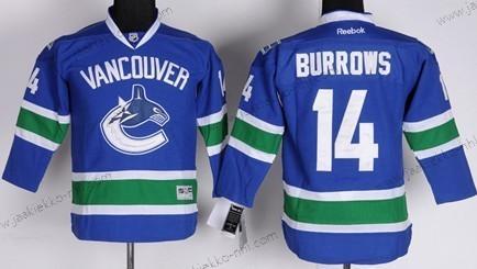 Lasten Vancouver Canucks #14 Alexandre Burrows Sininen Paita