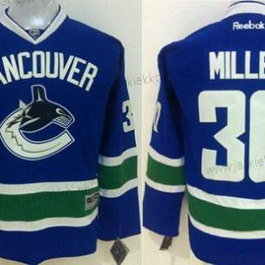 Lasten Vancouver Canucks #30 Ryan Miller Sininen Paita