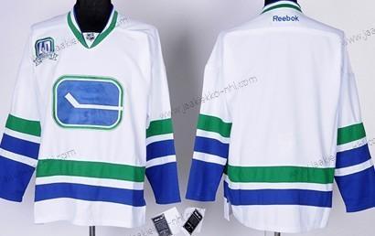 Lasten Vancouver Canucks Tyhjä Valkoinen Vieraspaita Paita