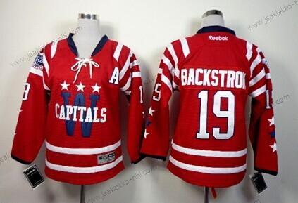 Lasten Washington Capitals #19 Nicklas Backstrom 2015 Talvi Klassinen Punainen Paita