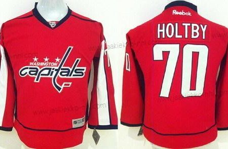 Lasten Washington Capitals #70 Braden Holtby 2015 Punainen Paita