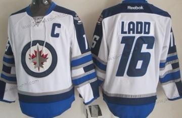 Lasten Winnipeg Jets #16 Andrew Ladd Valkoinen Paita