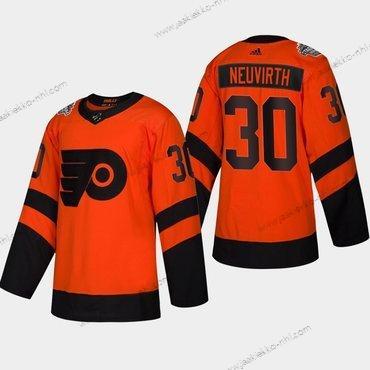 Miesten #30 Michal Neuvirth Philadelphia Flyers Coors 2019 Stadium Series Oranssi Aito Paita