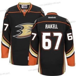 Miesten Anaheim Ducks #67 Rickard Rakell Musta Vieraspaita Paita