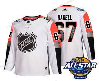 Miesten Anaheim Ducks #67 Rickard Rakell Valkoinen 2018 NHL All-Star Ommeltu Jääkiekko Paita