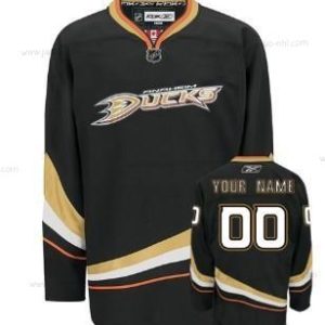 Miesten Anaheim Ducks Mukautettu Musta Paita