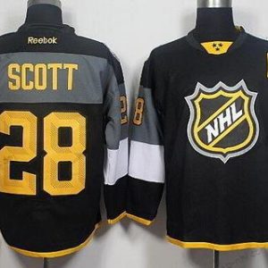 Miesten Arizona Coyotes #28 John Scott Reebok Musta 2016 NHL All-Star Premier Paita