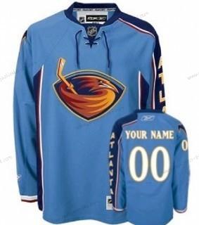 Miesten Atlanta Thrashers Mukautettu Sininen Paita