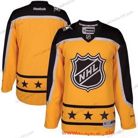 Miesten Atlantic Division Reebok Keltainen 2017 NHL All-Star Tyhjä Ommeltu Jääkiekko Paita