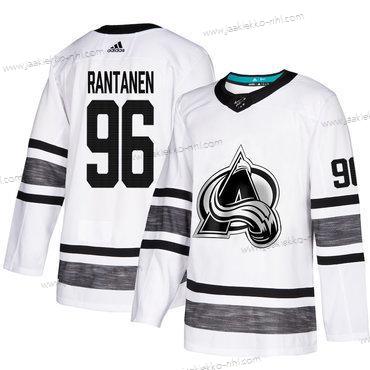 Miesten Avalanche #96 Mikko Rantanen Valkoinen Aito 2019 All-Star Ommeltu Jääkiekko Paita