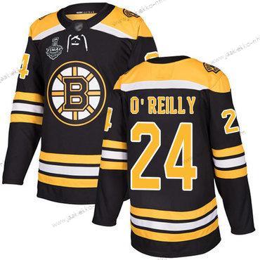 Miesten Boston Bruins #24 Terry O’Reilly Musta Kotiottelupaita Aito 2019 Stanley Cup Final Bound Ommeltu Jääkiekko Paita