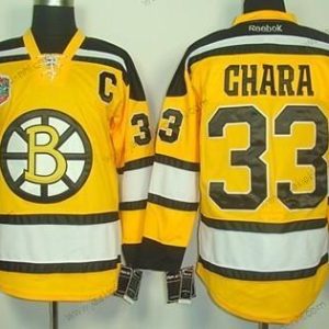 Miesten Boston Bruins #33 Zdeno Chara Keltainen Paita