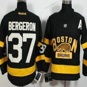 Miesten Boston Bruins #37 Patrice Bergeron Reebok Musta 2016 Talvi Klassinen Premier Paita