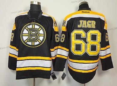 Miesten Boston Bruins #68 Jaromir Jagr Musta Paita