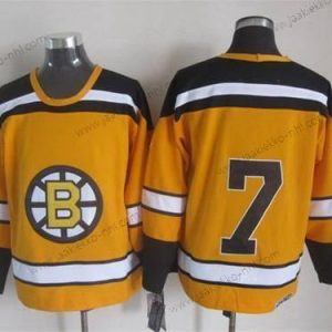 Miesten Boston Bruins #7 Phil Esposito 1959-60 Keltainen CCM Vintage Paita