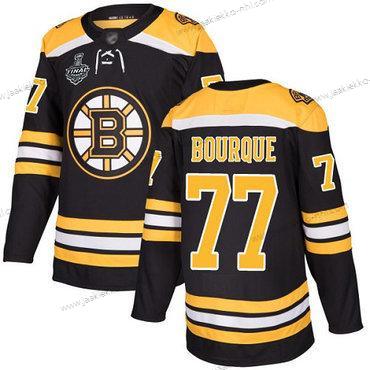 Miesten Boston Bruins #77 Ray Bourque Musta Kotiottelupaita Aito 2019 Stanley Cup Final Bound Ommeltu Jääkiekko Paita