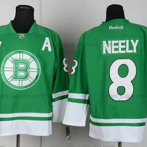 Miesten Boston Bruins #8 Cam Neely St. Patrick’S Day Vihreä Paita