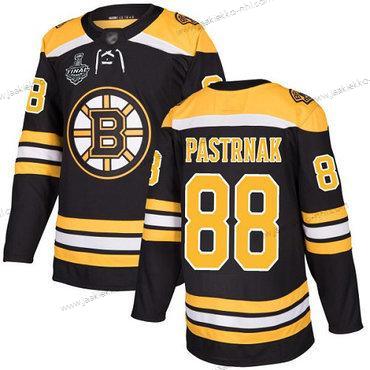 Miesten Boston Bruins #88 David Pastrnak Musta Kotiottelupaita Aito 2019 Stanley Cup Final Bound Ommeltu Jääkiekko Paita