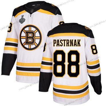 Miesten Boston Bruins #88 David Pastrnak Valkoinen Road Aito 2019 Stanley Cup Final Bound Ommeltu Jääkiekko Paita