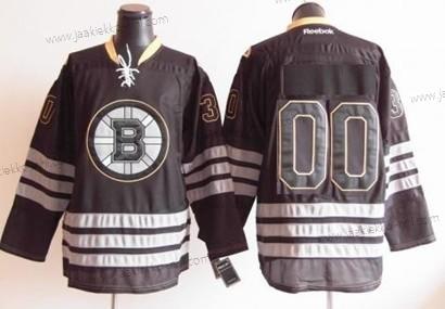 Miesten Boston Bruins Mukautettu 2012 Musta Ice Paita