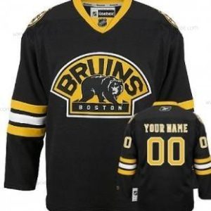 Miesten Boston Bruins Mukautettu Musta Vieraspaita Paita