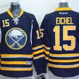 Miesten Buffalo Sabres #15 Jack Eichel Kotiottelupaita Laivastonsininen Sininen NHL Reebok Paita