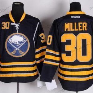 Miesten Buffalo Sabres #30 Ryan Miller Laivastonsininen Sininen Paita